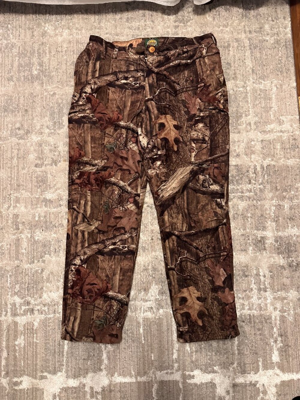 Cabela's Men's 38 Reg Dry Plus Thinsulate Camo Realtree Break-up Hunting Pants